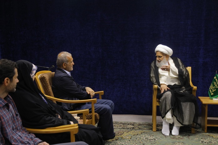 سفر+انتخاباتی+مسعود+پزشکیان+به+قم