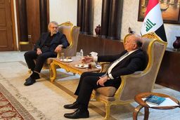 رایزنی‌های علی لاریجانی با مقامات بلندپایه عراق