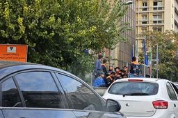 حضور اتباع با لباس شرکت آب و فاضلاب در تهران!
