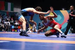 پهلوان ایران در ریاض درخشید: رحمان عموزاد با امتیاز عالی قهرمان شد
