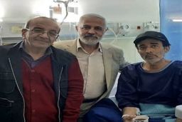 بازیگر قدیمی سینما در بیمارستان بستری شد
