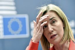 بازداشت موگرینی در پرونده تحقیقاتی بروکسل