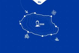 بلو، حامی ماراتن بزرگ کیش شد