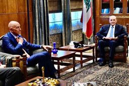 دیدار نبیه بری با فرستاده آمریکا در بیروت؛ تأکید بر عقب‌نشینی اسرائیل از خاک لبنان