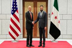 دیدار غیرمنتظره الجولانی با هیئت آمریکایی در دمشق