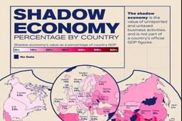 معرفی کشورهای دارای بزرگ‌ترین سهم اقتصاد پنهان؛ جایگاه ایران مشخص شد