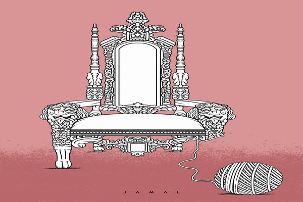 سقوط/کاریکاتور جمال رحمتی