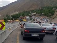 محدودیت مقطعی برای تخلیه ترافیک در محور هراز
