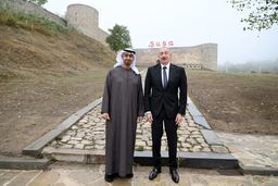 تأکید ابوظبی و باکو بر تقویت صلح و امنیت منطقه‌ای