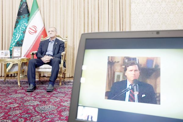پزشکیان در گفت‌وگو با تاکر کارلسون مواضع ایران را اعلام کرد/ علیه ترور آماده مذاکره