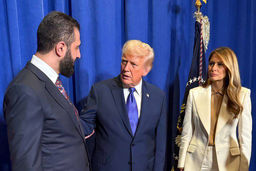 دیدار تاریخی جولانی و ترامپ/برای اولین بار پس از ۸۰ سال، یکی از سران سوریه به کاخ سفید رفت