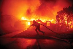 شهر هوشمند ایلان ماسک/درباره عکسی از آتش‌سوزی لس‌آنجلس