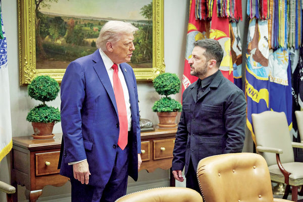 در انتظار پوتین/ترامپ و زلنسکی در کاخ سفید ملاقات کردند