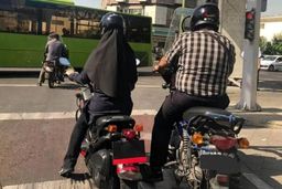 هشدار پلیس به بانوان موتورسوار 