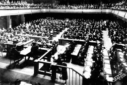 افتتاح جامعه ملل