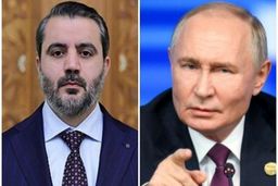 دیدار تاریخی دولت موقت سوریه با پوتین در مسکو