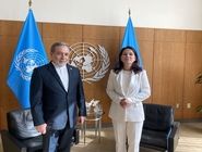 دیدار عراقچی با رئیس مجمع عمومی سازمان ملل در نیویورک
