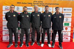 باخت ایران برابر کره شمالی؛ مردان پینگ‌پنگ در جایگاه هشتم قاره