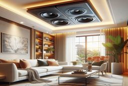 صدای یکپارچه با معماری شما: اسپیکرهای سقفی توکار برای فضایی مدرن و هوشمند