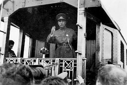 افتتاح راه‌آهن ایران