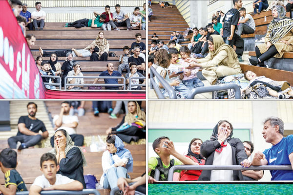 مادری، کنار تشک کشتی/ درباره مجموعه عکسی از مسابقات کشتی آزاد نونهالان