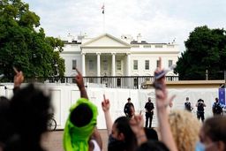 اعتراض به جنگ غزه در آستانه ملاقات نتانیاهو و ترامپ