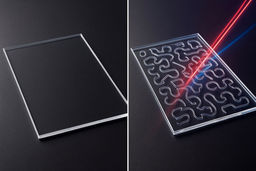 برش لیزری پلکسی چیست؟ مزایا و کاربردها