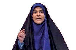 مجری خبر زیر حمله موشکی