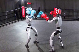 اولین مسابقه بوکس ربات‌ها